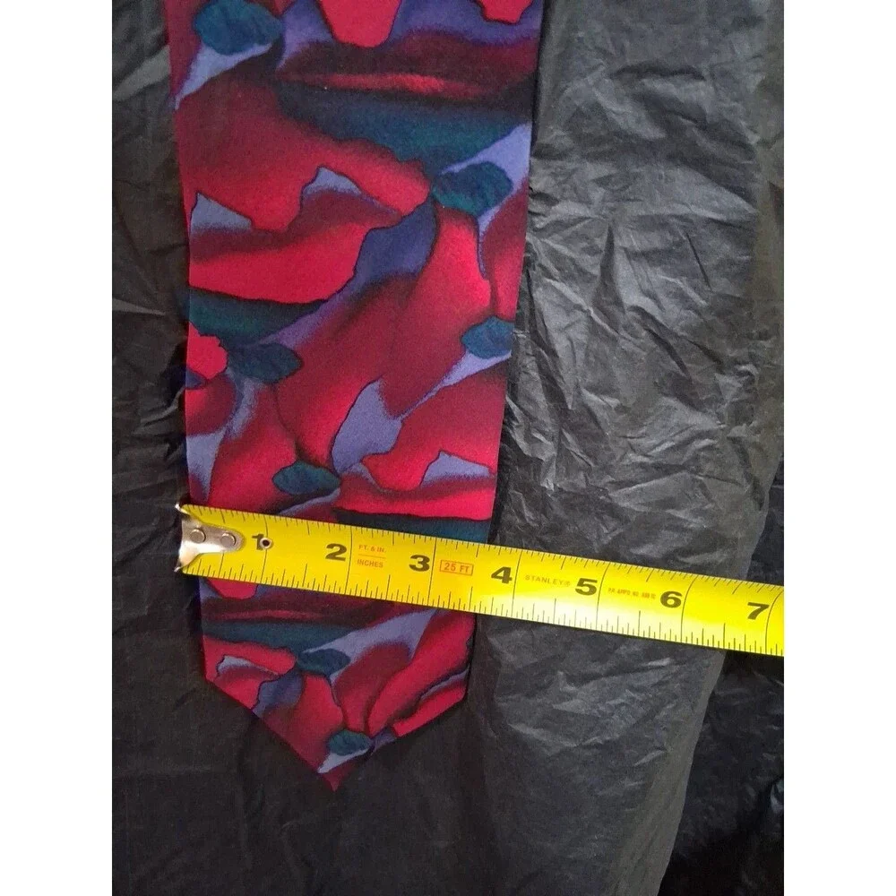 Jerry Garcia Capillaries Limited Collection Tie Lot Necktie Blue Abstract Silk